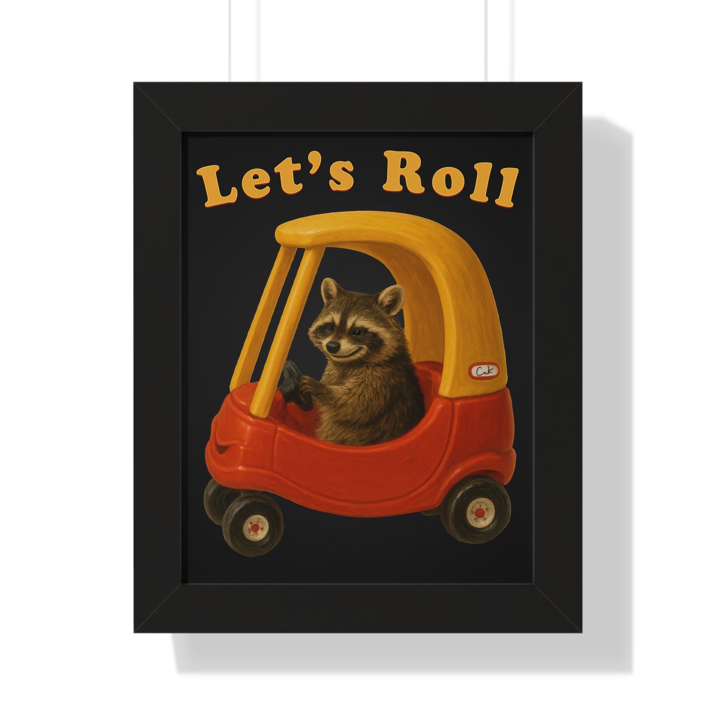 Lets Roll Framed Wall Art