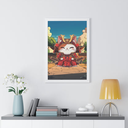 Little Samurai Framed Wall Art
