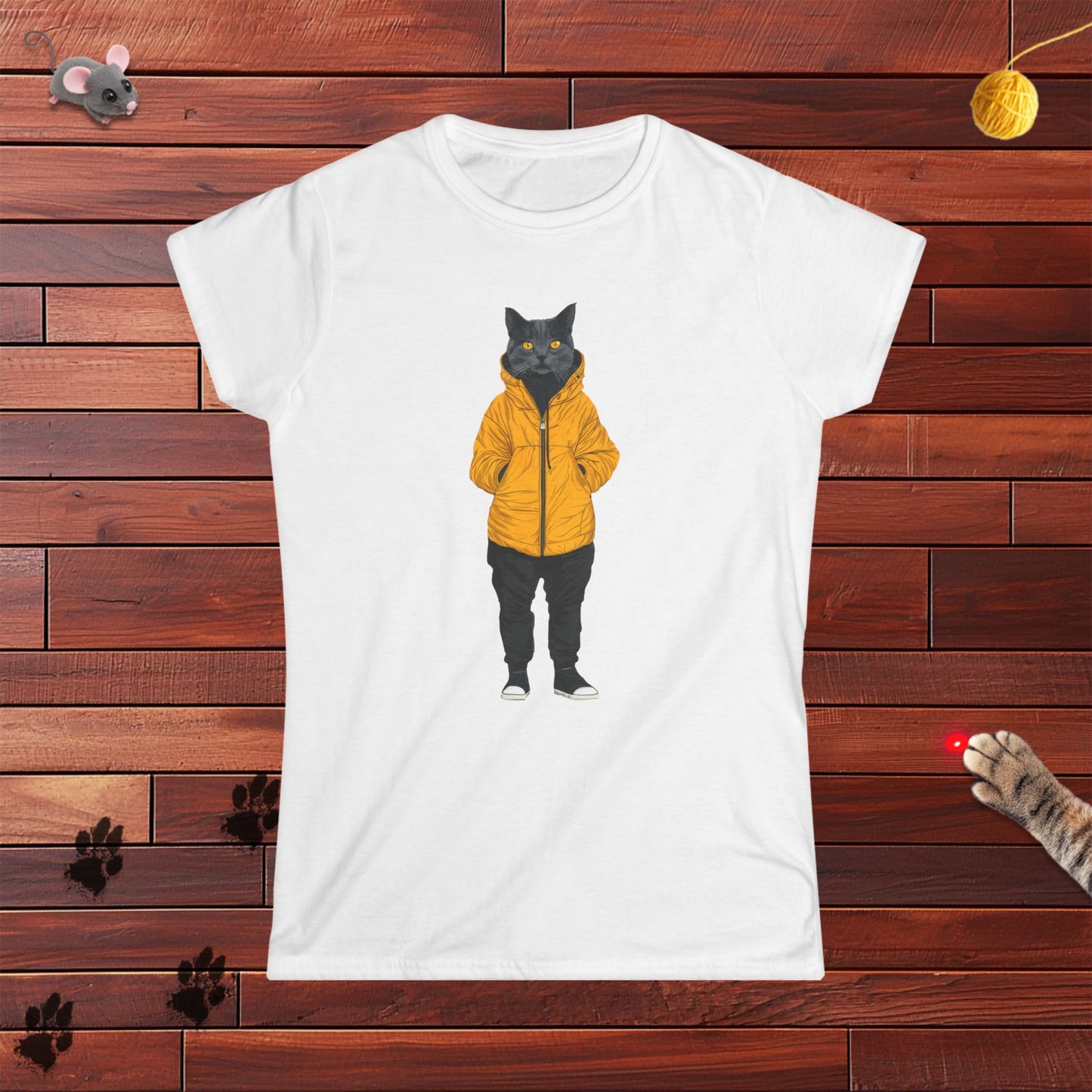 Street Cat Style Ladies Tee