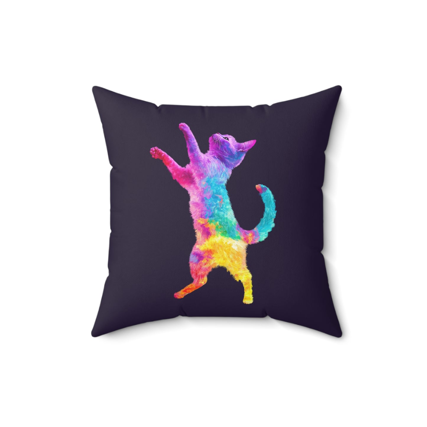 Vibing Cat Throw Pillow