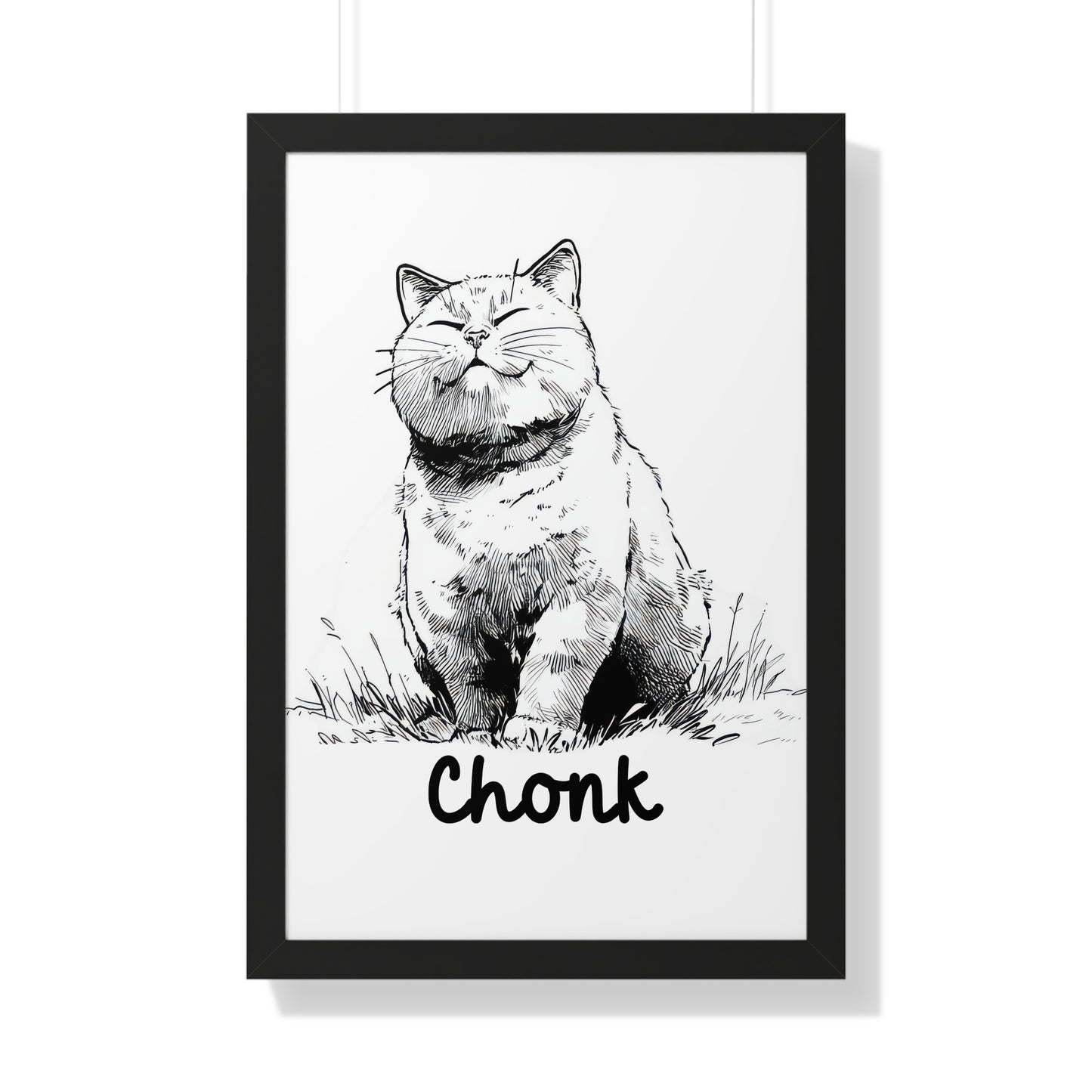 Chonk Framed Wall Art