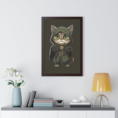 Dr. Doomcat Framed Wall Art