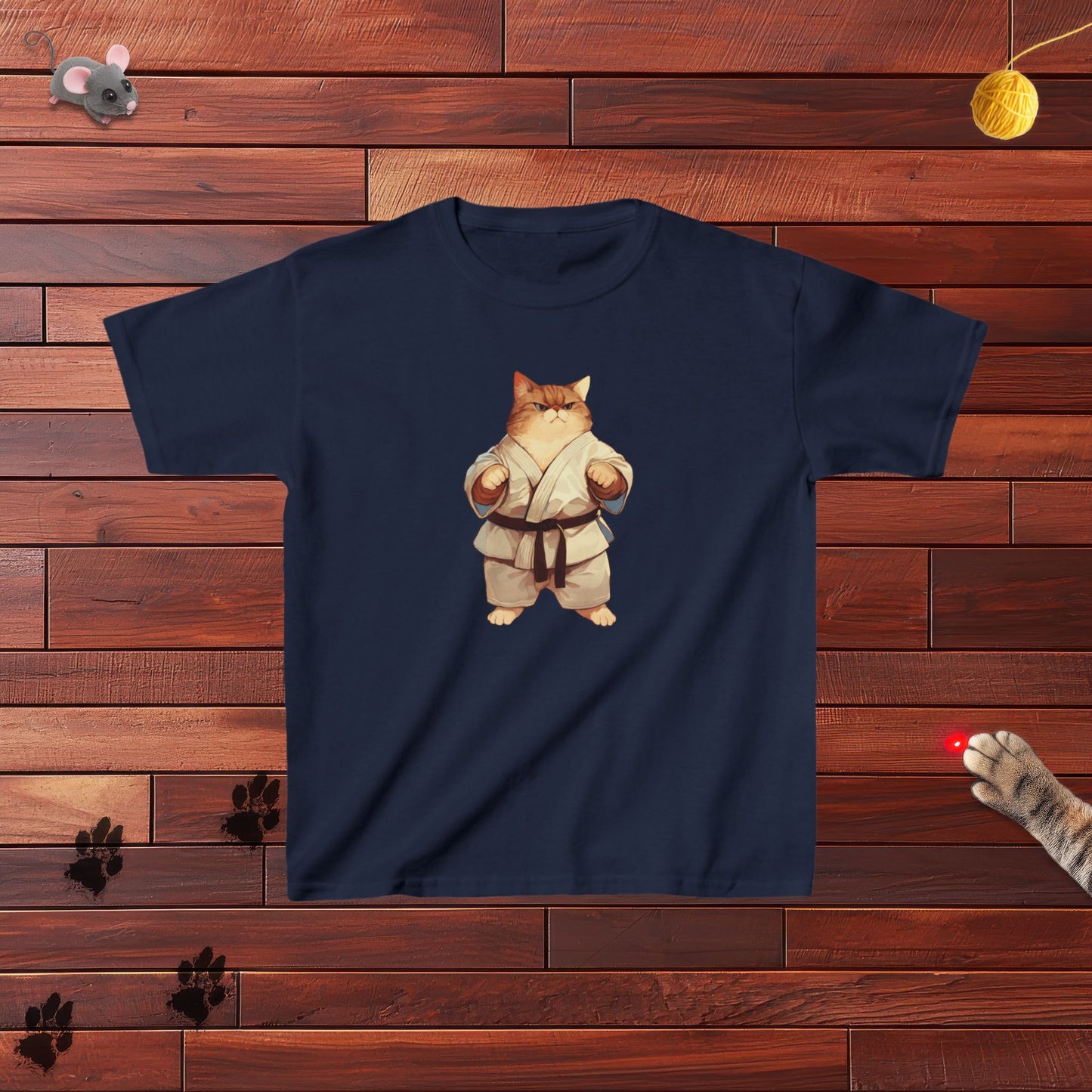 The Karate Kitty Kids Tee