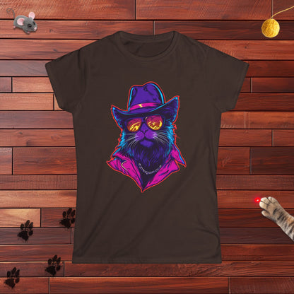 Meowcho Man Ladies Tee