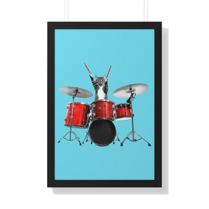 The Cutest Drummer Framed Wall Art