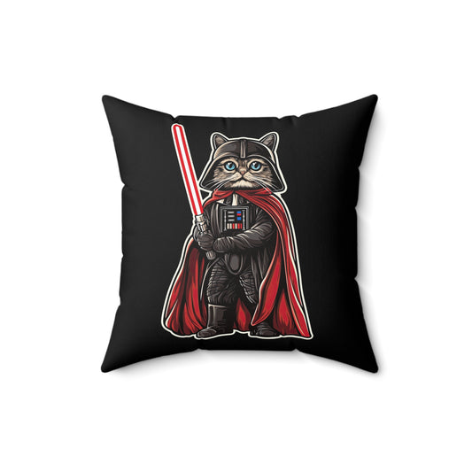 Darth Pawder Throw Pillow