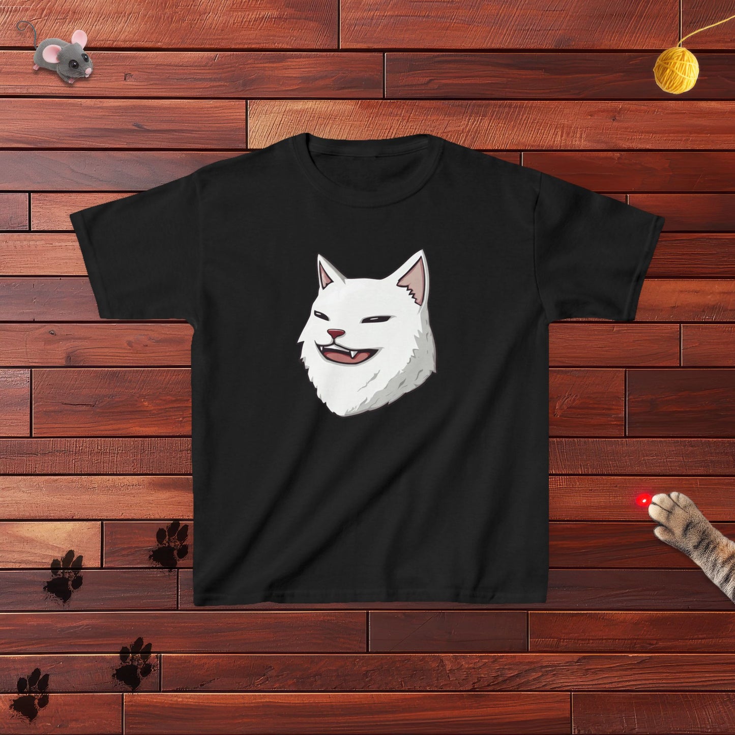 Trolling Cat Kids Tee