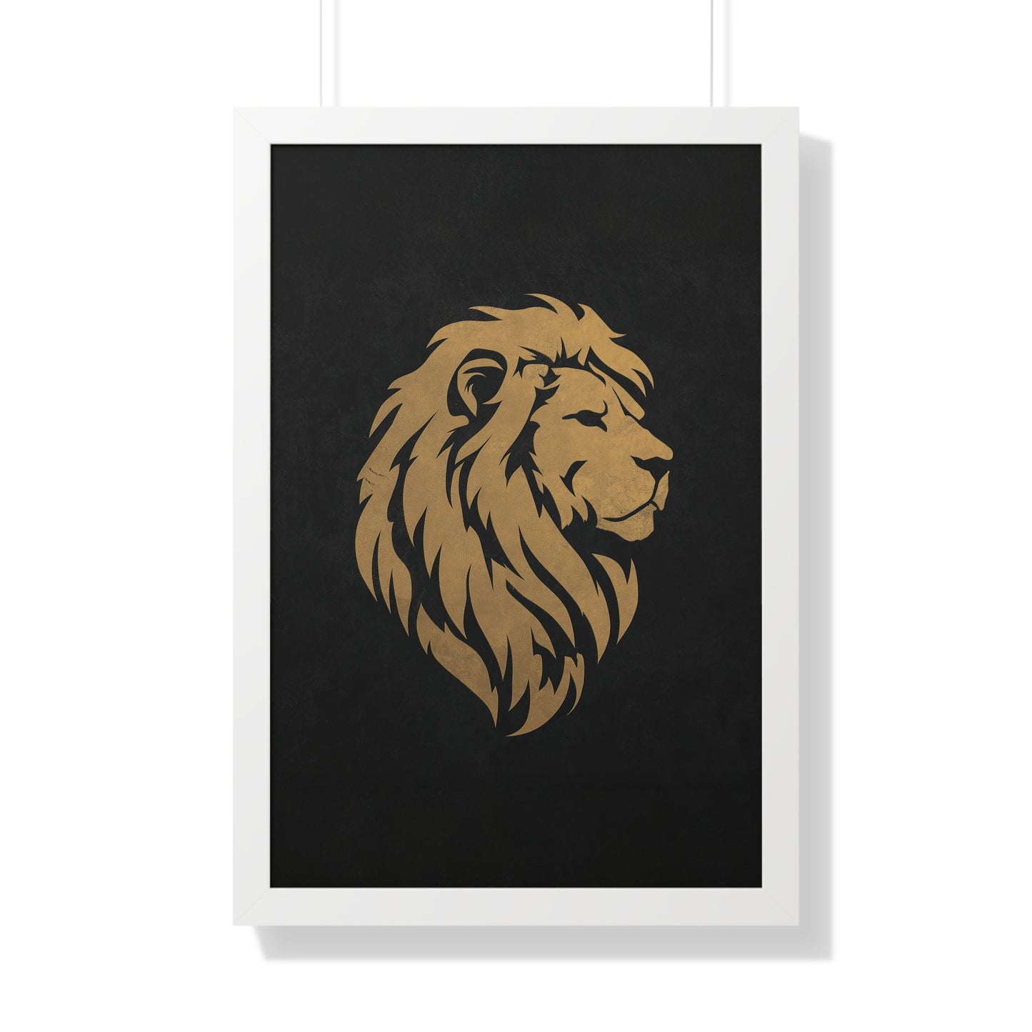 The King Framed Wall Art