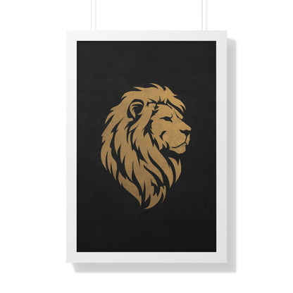 The King Framed Wall Art