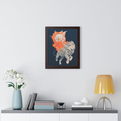 Leo Framed Wall Art