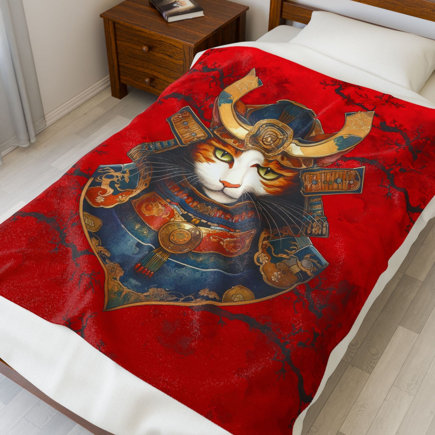 Shogun Velveteen Plush Blanket