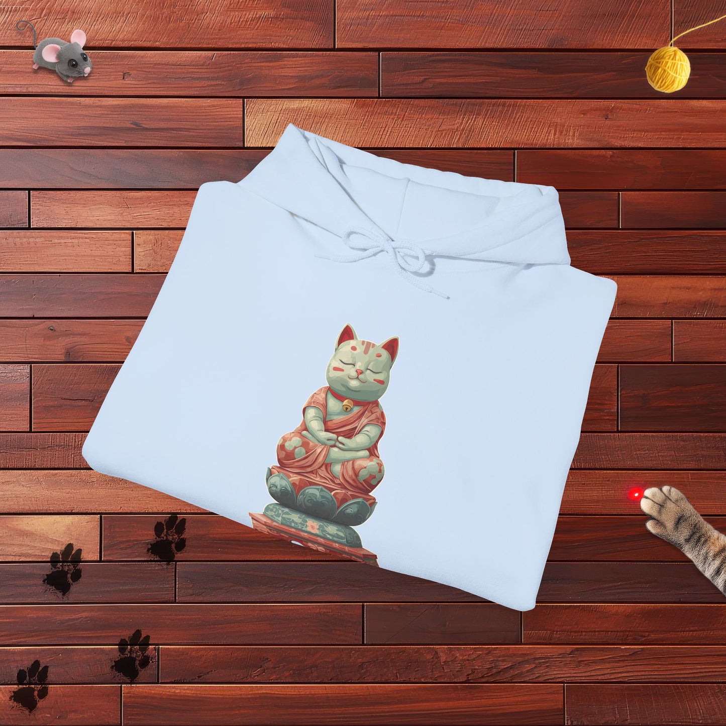Buddha Kitty Hoodie
