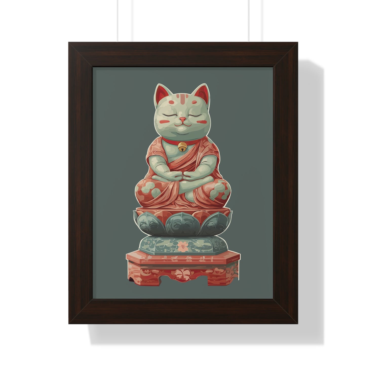 Buddy Kitty Framed Wall Art