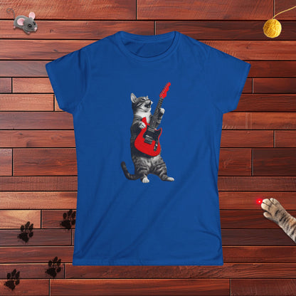 Guitar Gato Ladies Tee