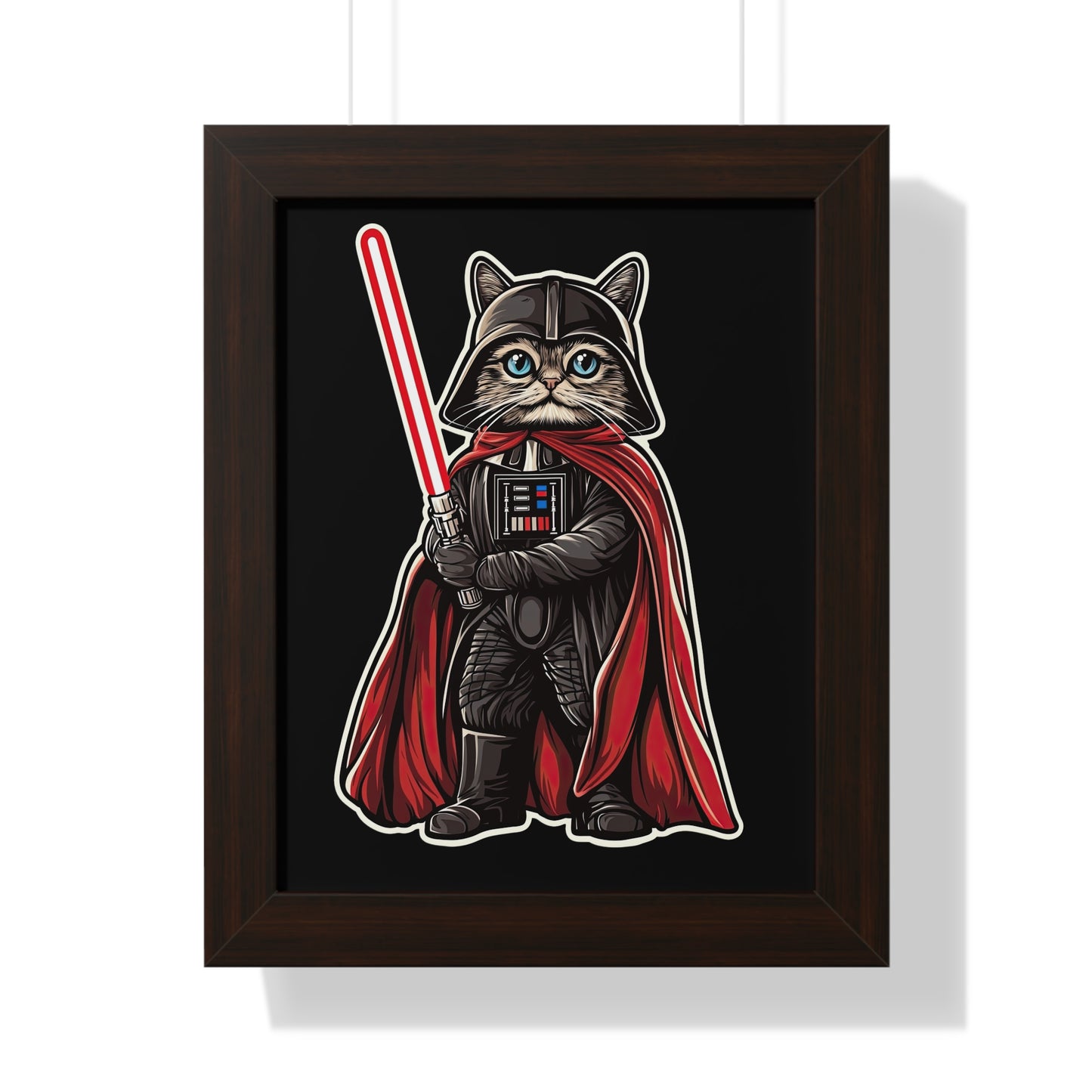 Darth Pawder Framed Wall Art