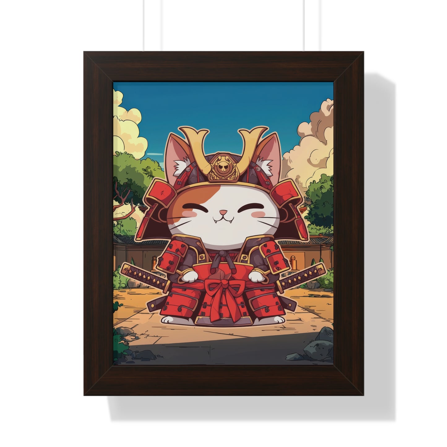 Little Samurai Framed Wall Art