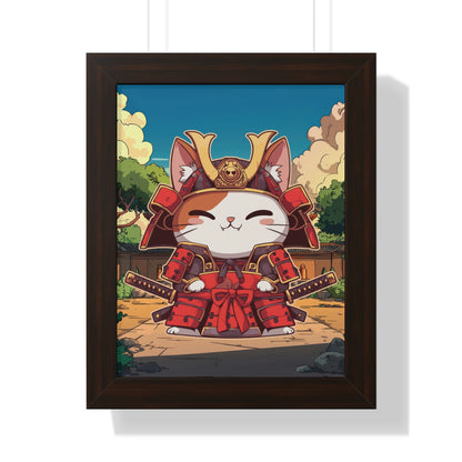 Little Samurai Framed Wall Art
