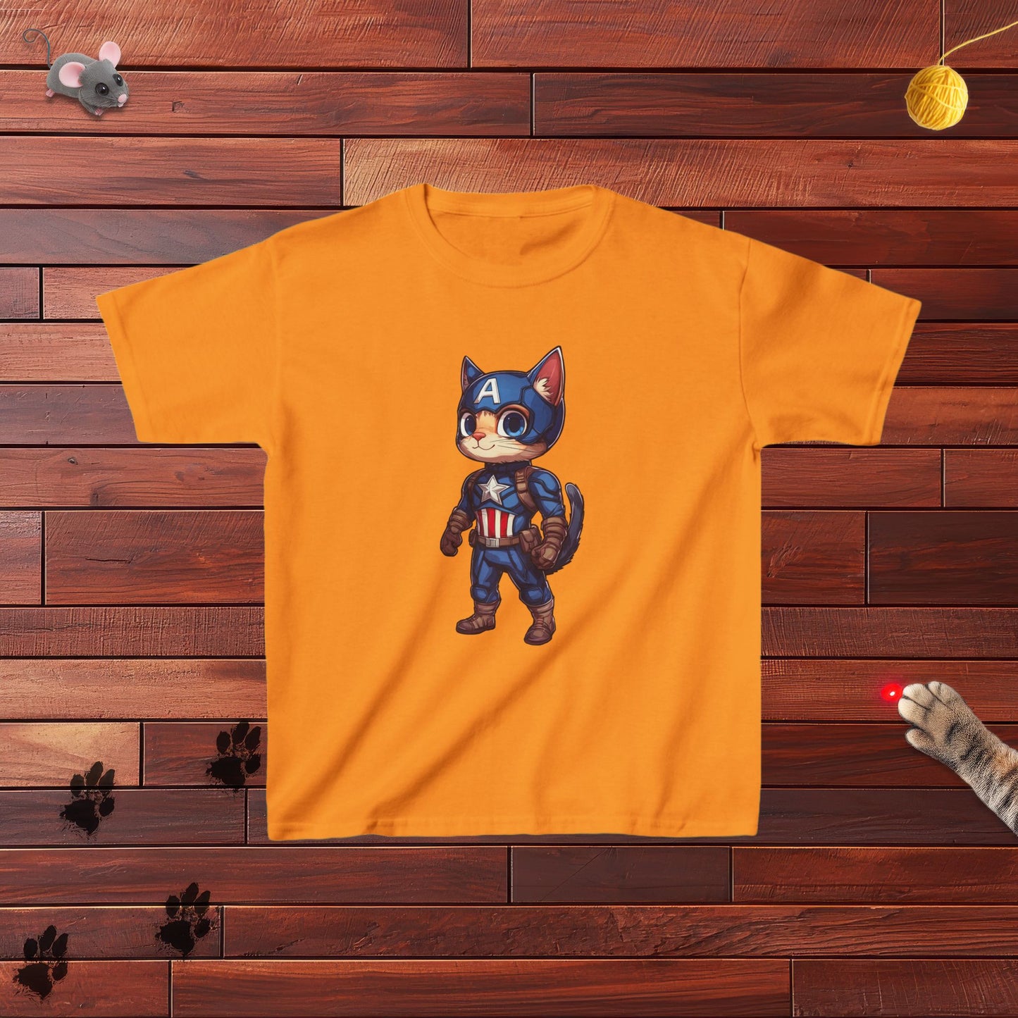 Captain Americat Kids Tee