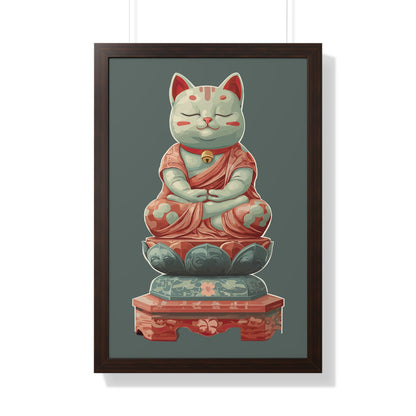 Buddy Kitty Framed Wall Art