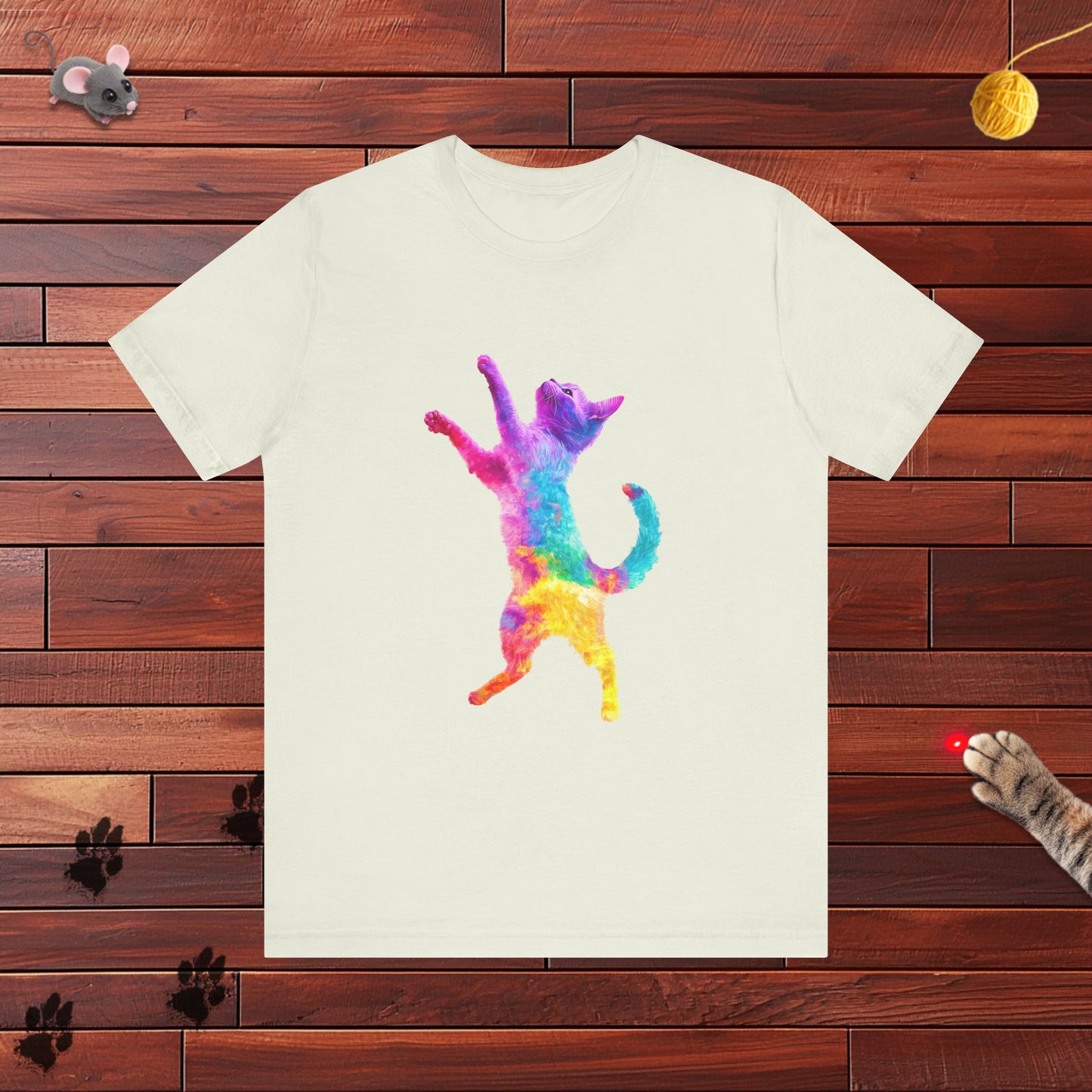 Vibing Cat Mens Tee