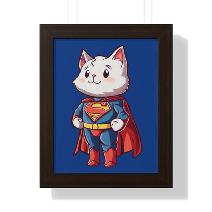 Supercat Framed Wall Art