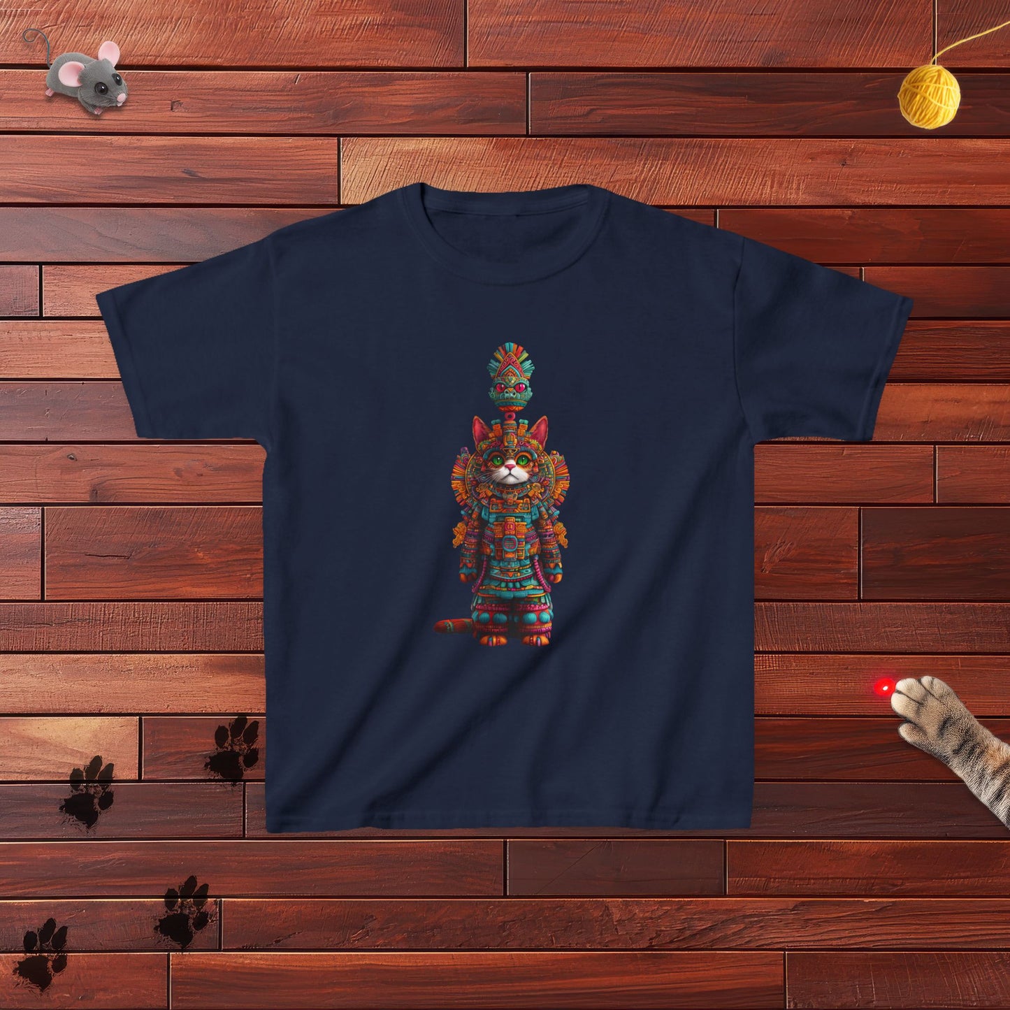 Azteca Gatito Kids Tee