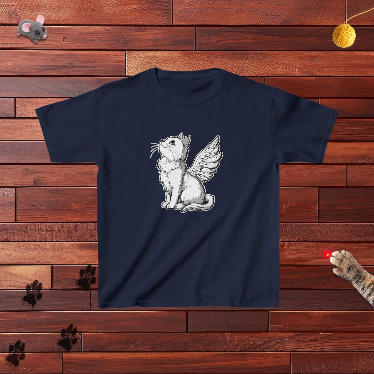 Angel Kitty Kids Tee