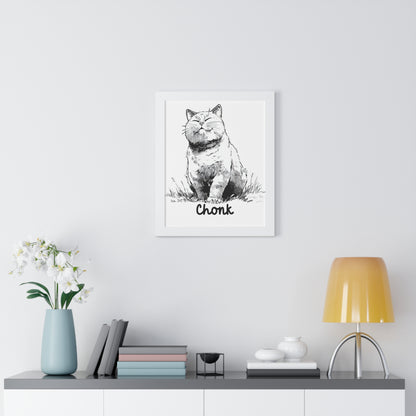 Chonk Framed Wall Art