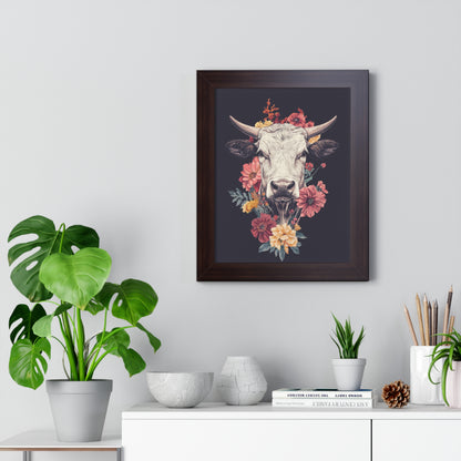 Moo Framed Wall Art