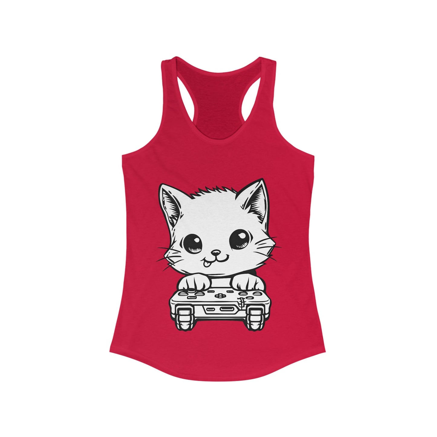 Gamer Kitty Ladies Tank