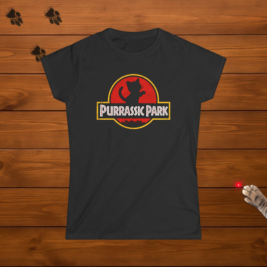 Purrassic Park Ladies Tee