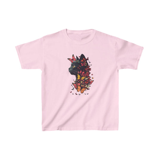 Butterfly Kitty Kids Tee