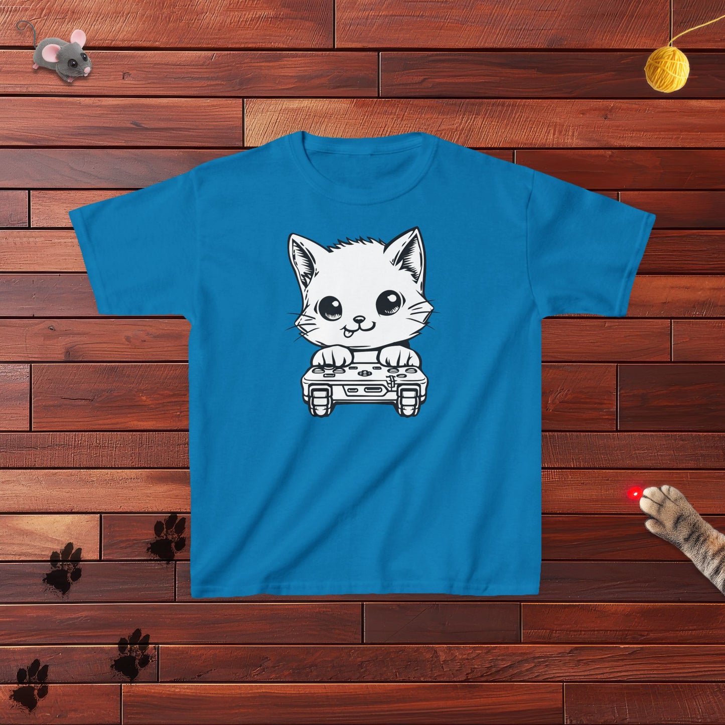 Gamer Kitty Kids Tee