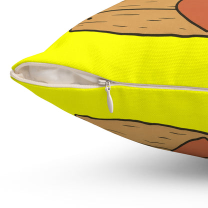 Hissing Booth Throw Pillow