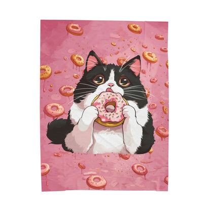 It's My Donut! Velveteen Plush Blanket