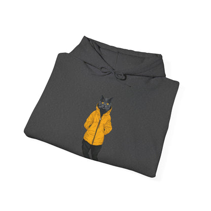 Yellow Jacket Cat Hoodie