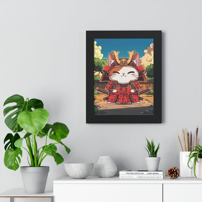Little Samurai Framed Wall Art
