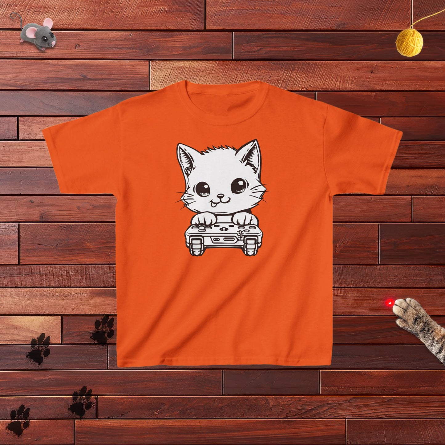 Gamer Kitty Kids Tee