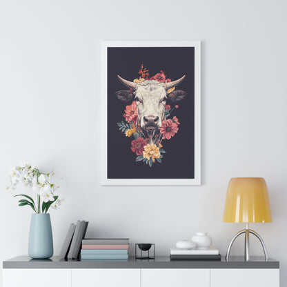 Moo Framed Wall Art