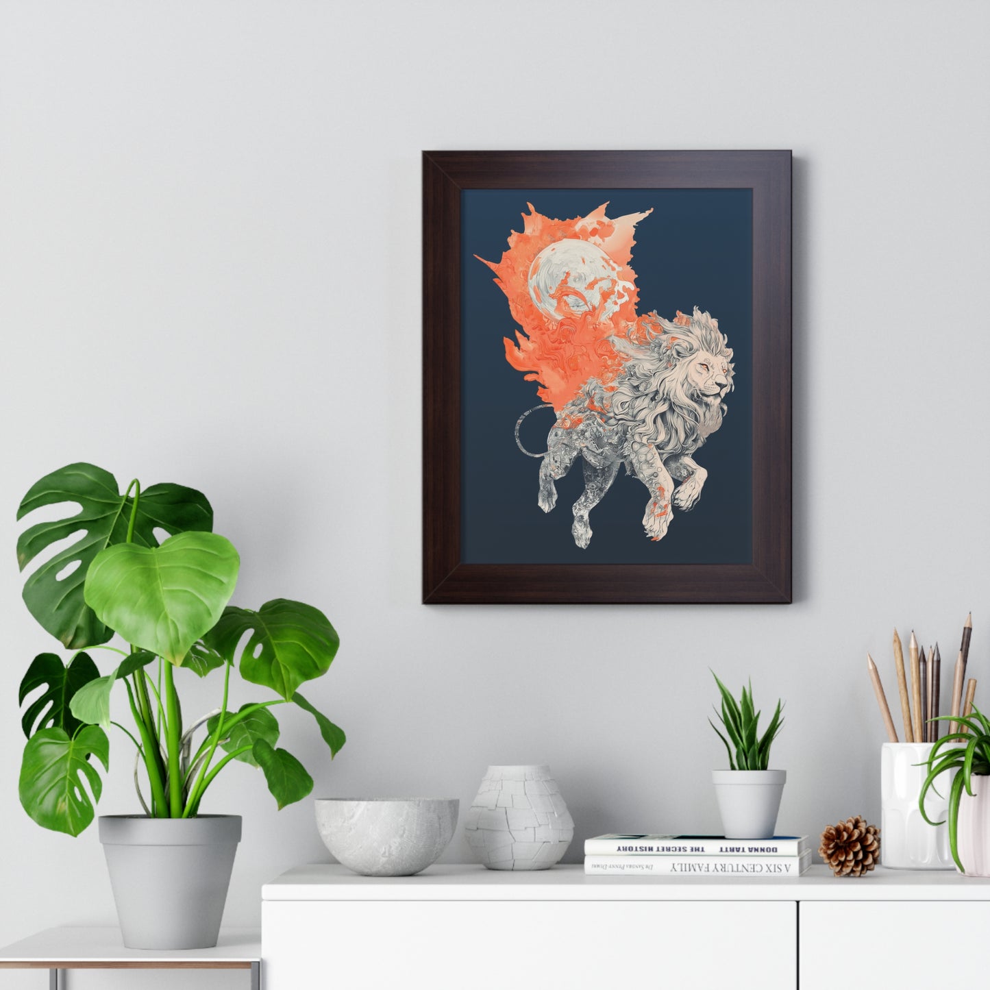 Leo Framed Wall Art