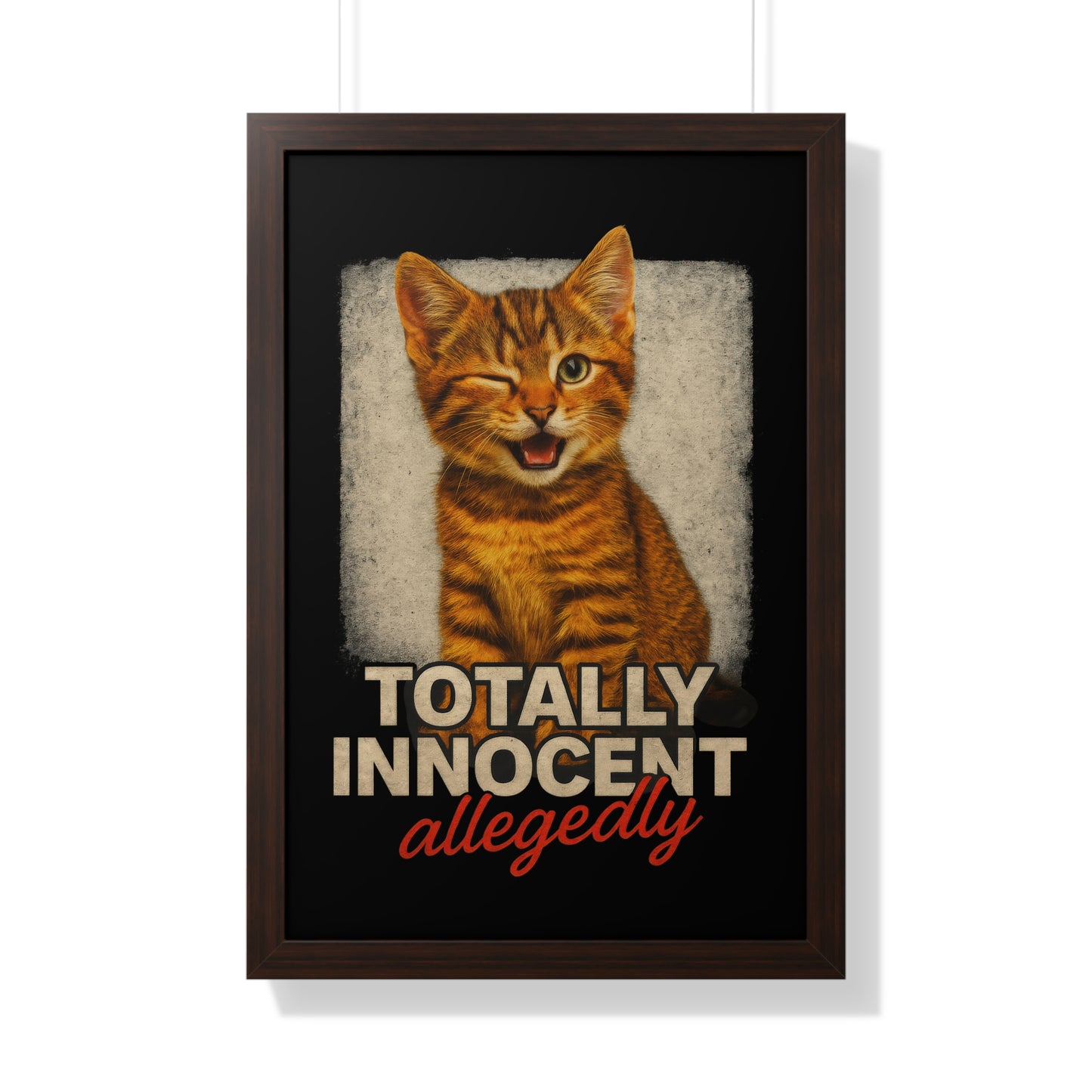Totally Innocent Framed Wall Art