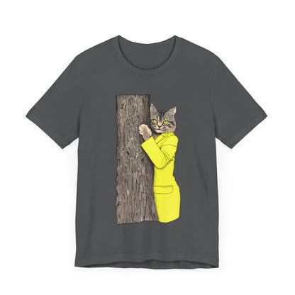 Yellow Jacket Cat Mens Tee