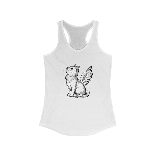 Angel Kitty Ladies Tank