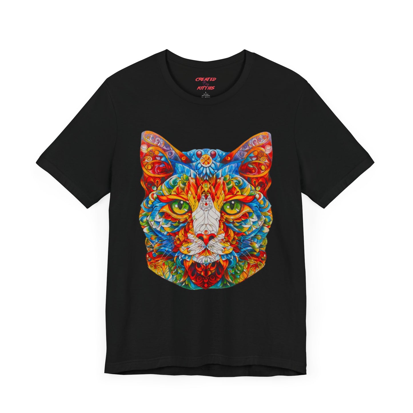 Women's Mandala Cat Tee