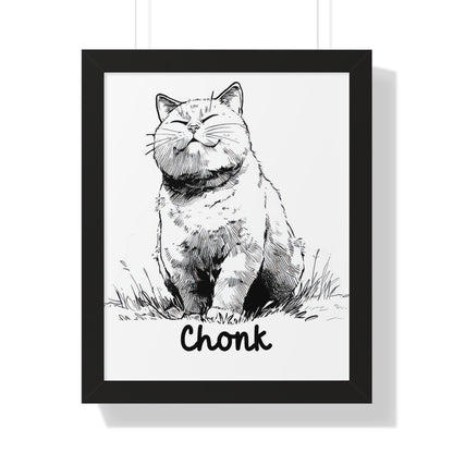 Chonk Framed Wall Art