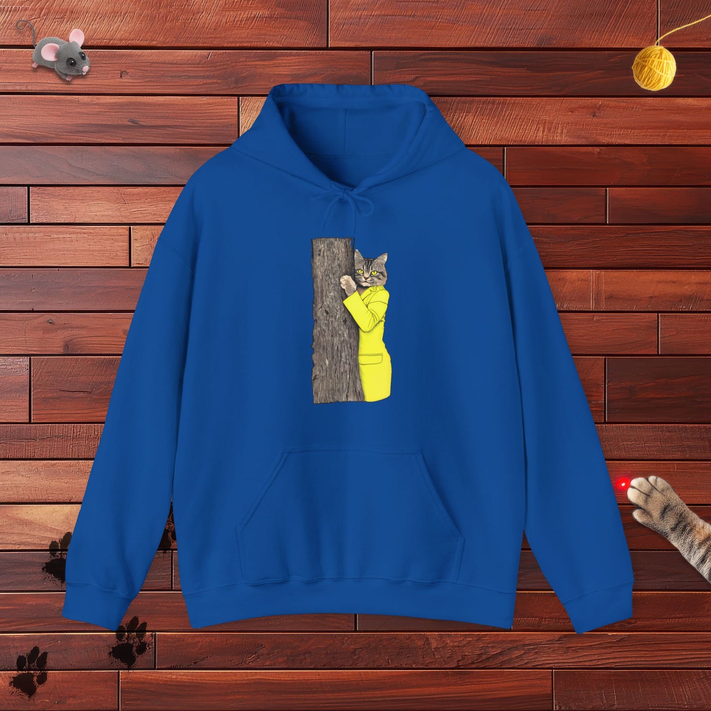 Yellow Jacket Cat Hoodie