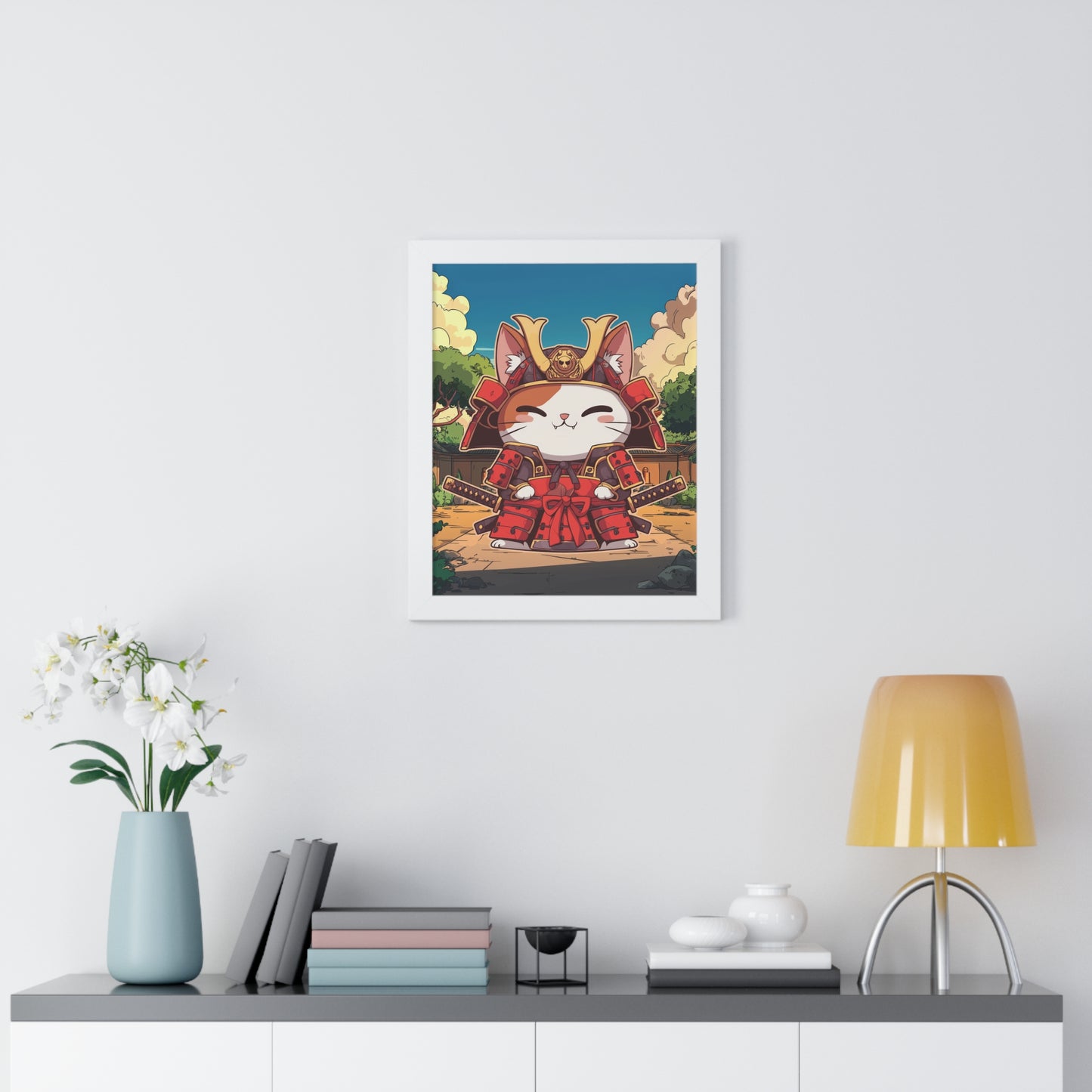 Little Samurai Framed Wall Art