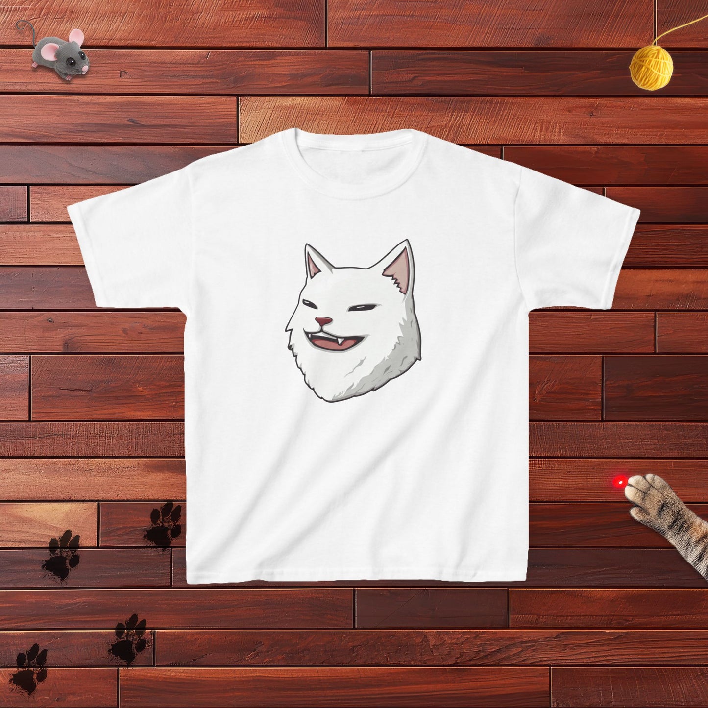 Trolling Cat Kids Tee