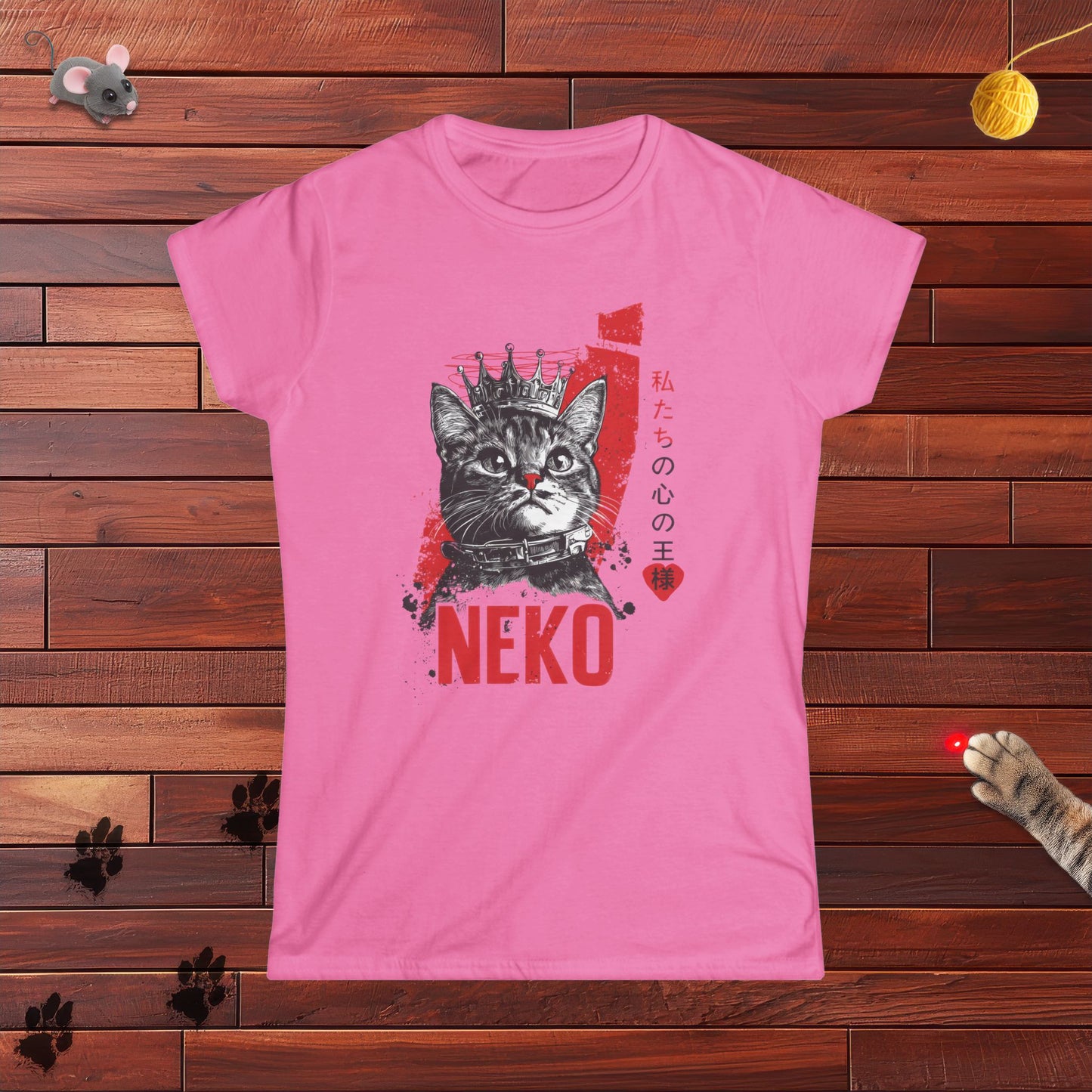 Neko King Of Our Hearts Ladies Tee