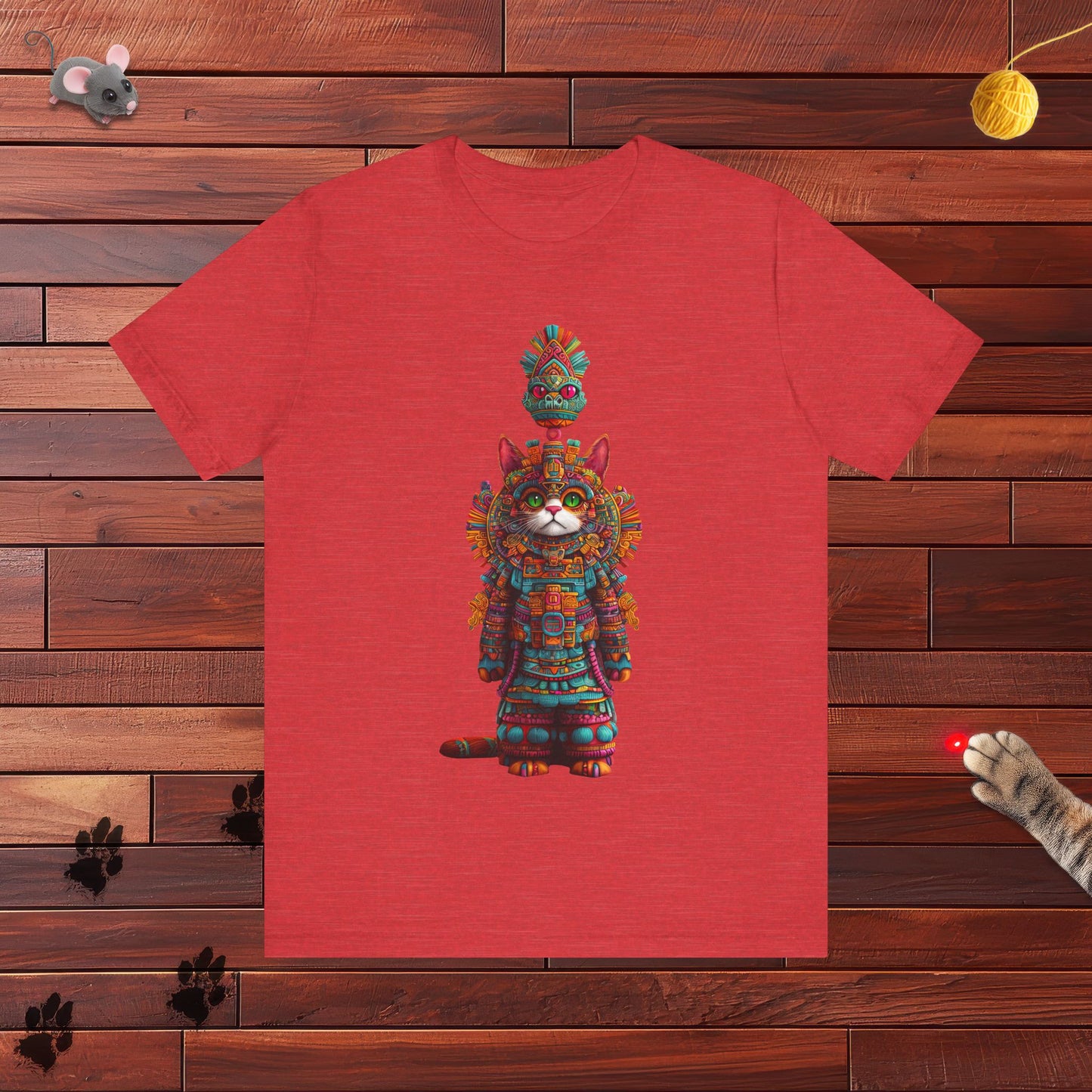 Azteca Gatito Mens Tee